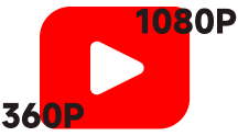사용자 지정 가능한 비디오 품질 옵션 